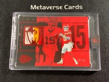 2025 Panini Authentically Mahomes Patrick Mahomes II 12/15 Patch Red