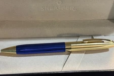 New Sheaffer Legacy Blue with GOLD GE Ballpoint Pen Made In The USA ,in gift box