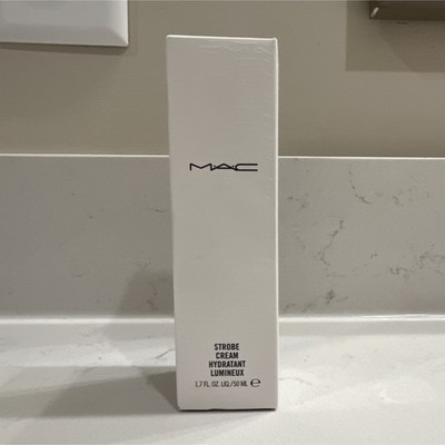 MAC Strobe Cream Moisturizer Daily Use Face 1.7 fl oz / 50 ml