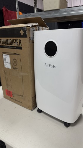 AirEase 12L/Day Dehumidifier Upgraded model With Digital Display On Wheels