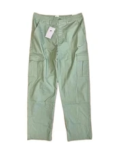 RRP £75 BNWT Nike Club Woven Cargo Pants Sage Green W30 L30 Combat Trousers Mens