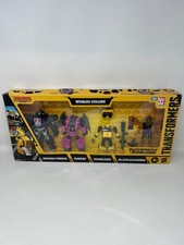 Transformers Buzzworthy Bumblebee - War for Cybertron Worlds Collide 4-Pack with