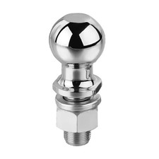 2'' Trailer Hitch Ball 50mm Ball Head Bolt Drawbar Straight Towing Car Tow Ba...