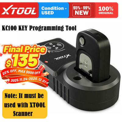 XTOOL USED KC100 Car Key Programming Tool For Toyota/Lexus Work with D8/ D9 PRO