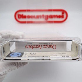 NES Nintendo DANCE AEROBICS -Power Pad Game WATA GRADED 9.2 A NEW Sealed H-Seam!