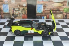 New in stock Fine Works 1/64 Aston Martin Vulcan OpenHood Alloy Model Peak Speed