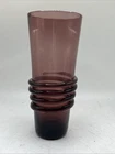 Vintage Blenko Glass Vase In Amethyst