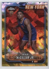 2024-25 Topps Chrome Sapphire Edition Gold 35/50 Kevin McCullar Jr #150 09p1