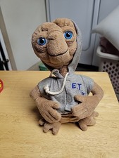 vintage 1998 GUND E.T. 9 Plush grey jacket Universal Studios