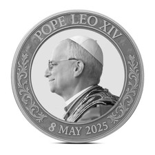 1 oz The Election of Pope Leo XIV Silver Round
