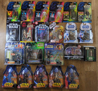 STAR WARS POTF2 OTC TSG ROTS AOTC POTJ 30TH EP1 22 X FIGURES JOB LOT RARE JL03