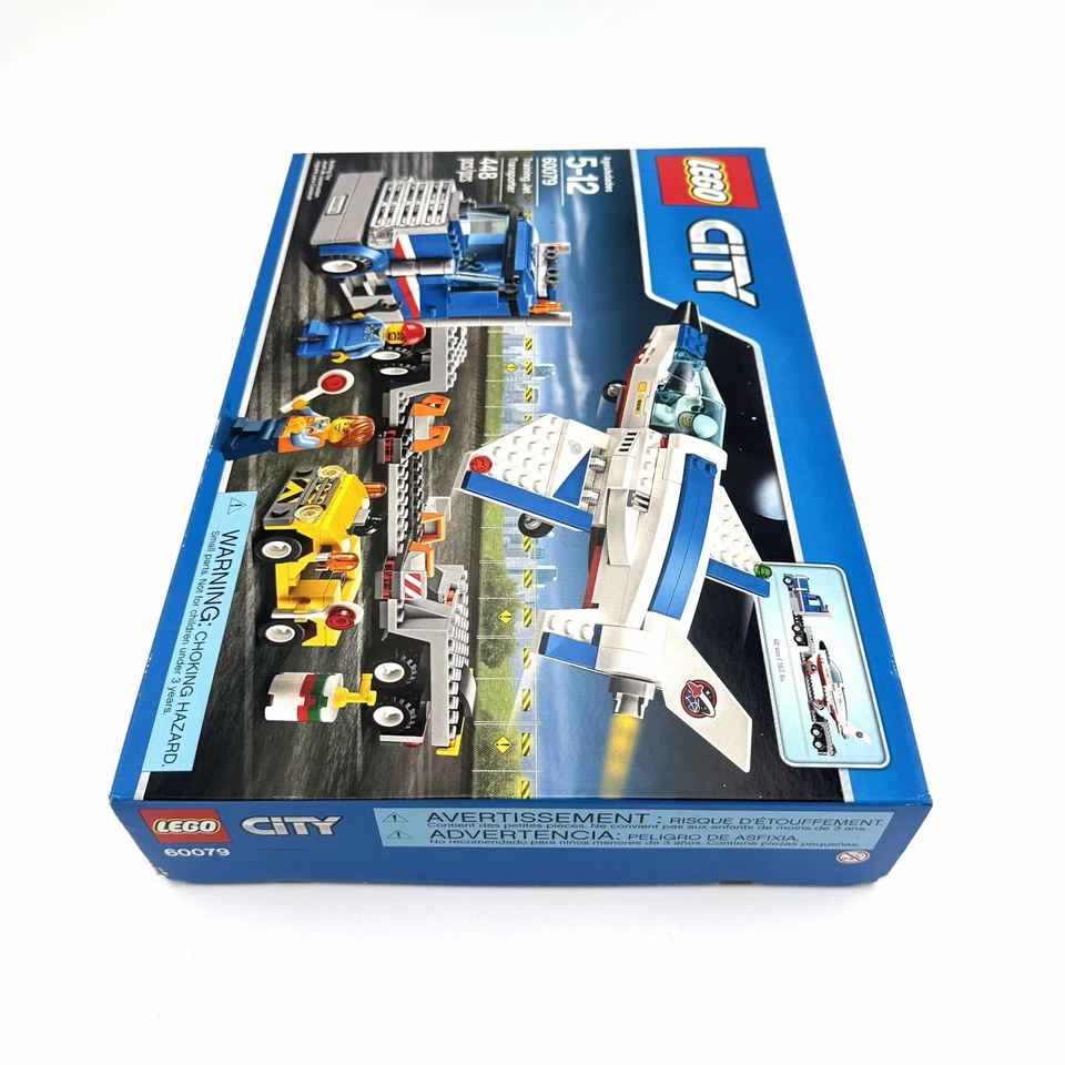 Lego City 60079 Training Jet Transporter City Worker Test Pilot Minifigures NEW - Image 2 of 4