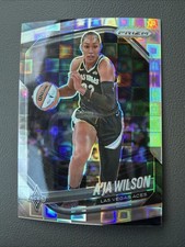 Panini 2025 Prizm WNBA A'ja Wilson Las Vegas Aces Pandora Parallel #76
