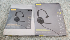 Lot of 2 Jabra Evolve2 40 Mono Wired USB-C Headphones NEW IN BOX