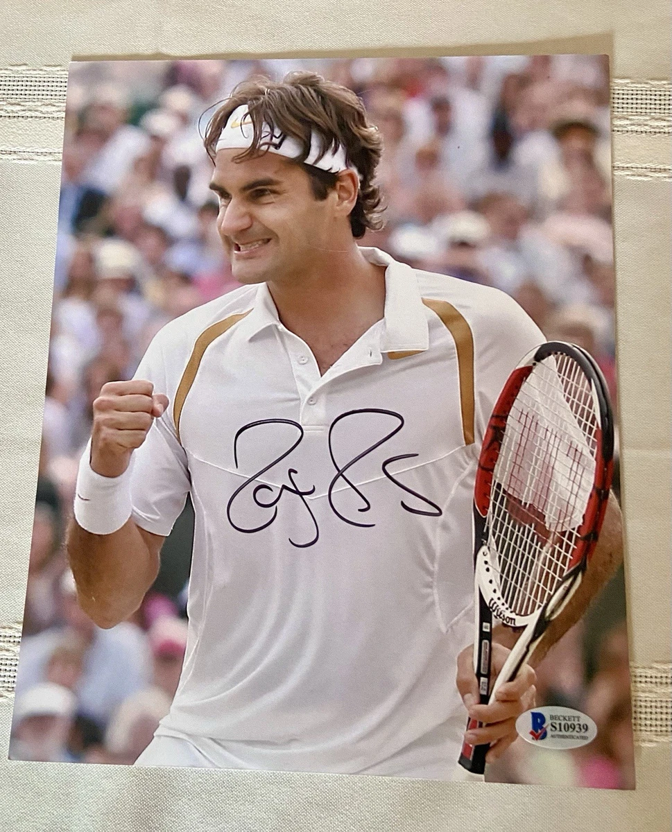 Roger Federer Tennis Autographed Photos for sale | eBay