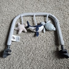 Ergobaby Evolve 3-in-1 Bouncer Toy Bar Accessory Ocean Wonders Light Grey