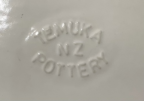 Vintage Temuka Keramik Neuseeland Ofen zum Tisch Servierschale - Bild 4 von 4
