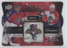 2013 Upper Deck Clear Cut Foundation 4/25 Jacob Markstrom Tomas Fleischmann 0o9