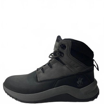 Beverly Hills Polo Club Black and Gray Outdoor Boots