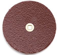 JSP ALUMINUM OXIDE BRASS CENTER DISC 1 1/2" 38mm Medium grit box of 100