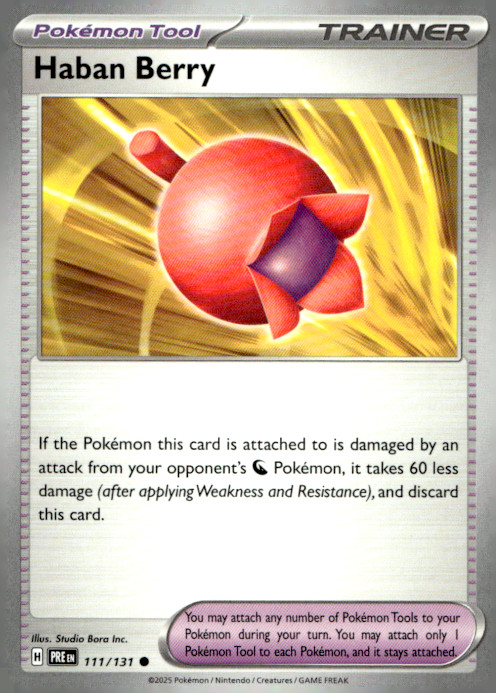 Haban Berry Common SV: Prismatic Evolutions 111/131 NM