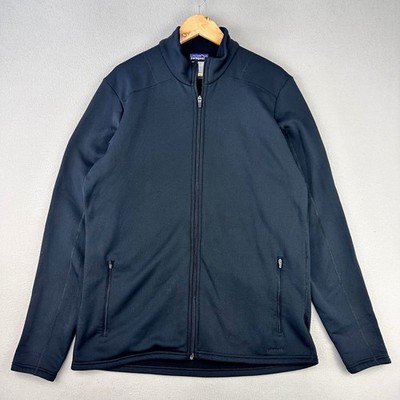 Patagonia ネイビー アウター 6〜12M Patagonia Retro X Deep Pile Fleece Men Large Navy Half Zip Hiking