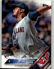 2016 Topps Giovanni Soto Rookie #692 RC Cleveland Indians
