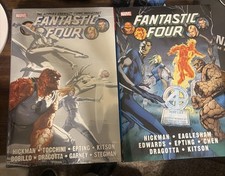 Fantastic Four Jonathan Hickman Omnibus vol 1 & 2 HC Hardcover,