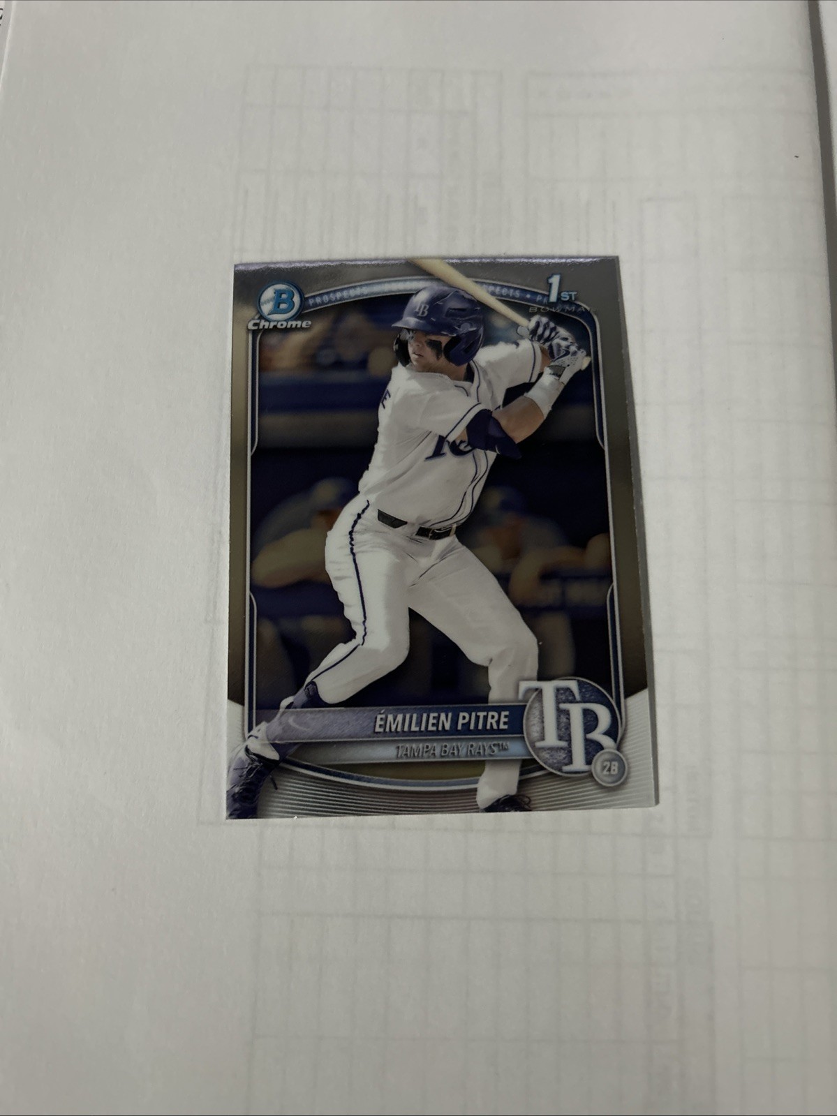 2025 Bowman - Chrome Prospects Emilien Pitre #BCP-83 (RC)