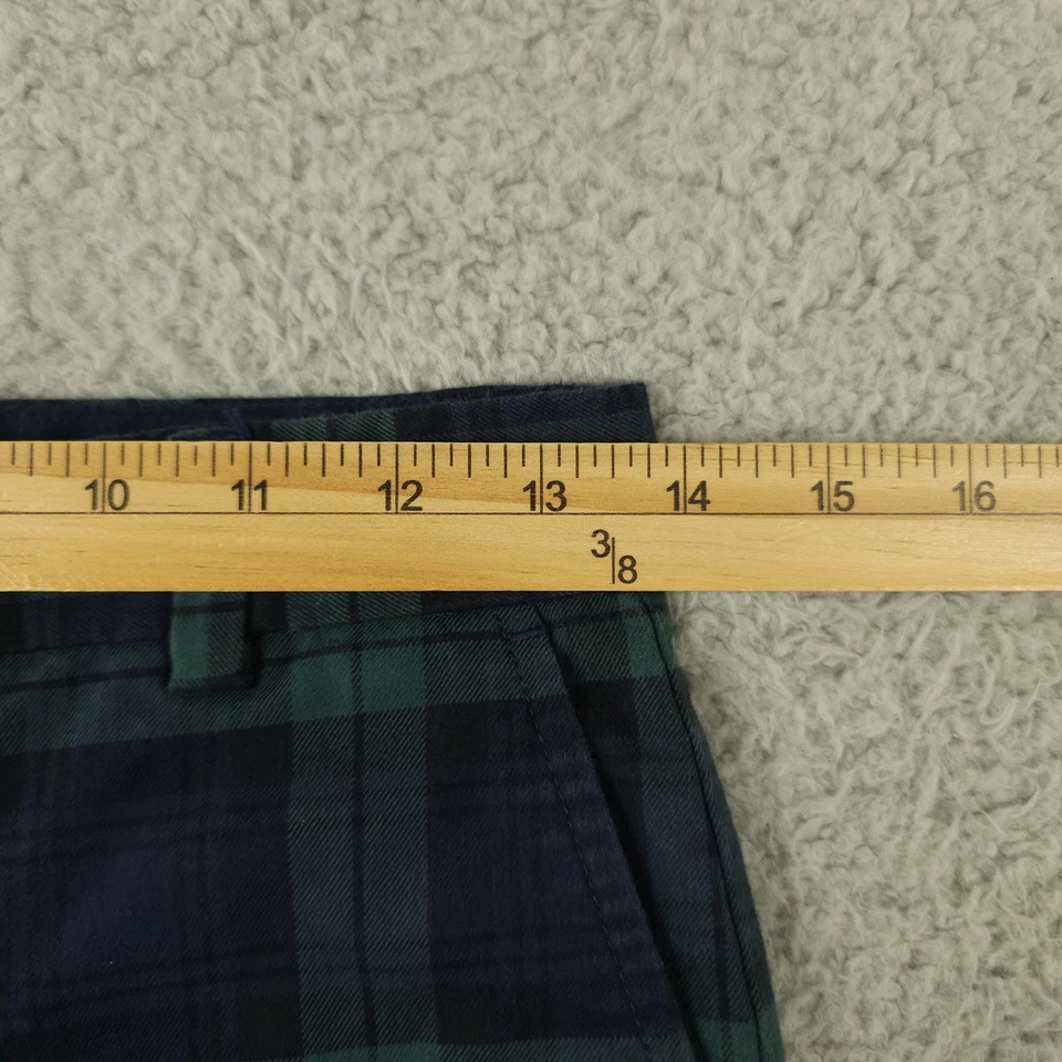 Pantalones Vineyard Vines Niños 14 Verde Azul Tartán Cuadros Rompedor Pantalones Preppy Foto 3 de 4