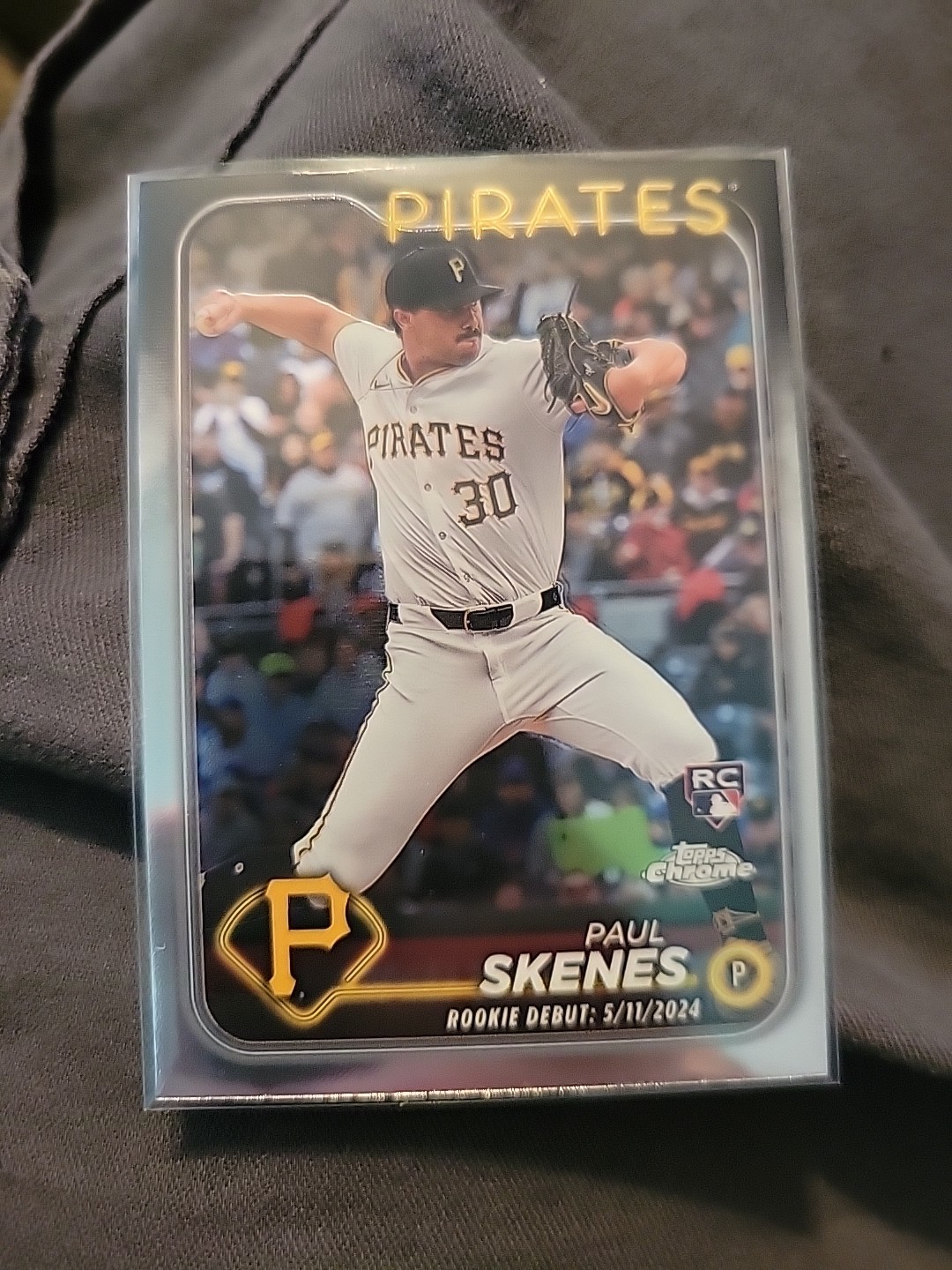 2024 Topps Chrome Update PAUL SKENES Rookie Debut RC #USC27 Pirates