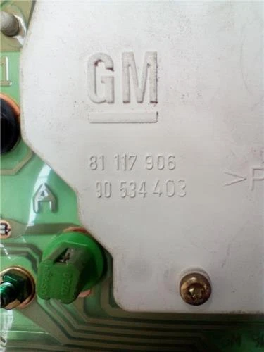 TACHOEINHEIT KMH Opel Corsa B (03.1997->) 81117906 #2300 - Photo 3/3
