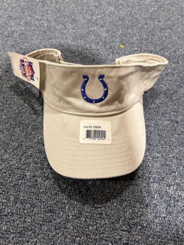 NWT Indianapolis Colts New NFL Football Sun Visor Sport Hat Cap - Picture 1 of 2