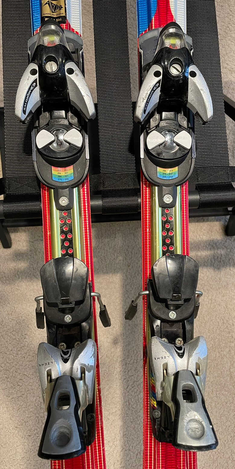 overførsel udmelding Vandret Salomon Equipe GC 162 cm Ski + Salomon S912 Ti Spheric Technology Bindings  | eBay