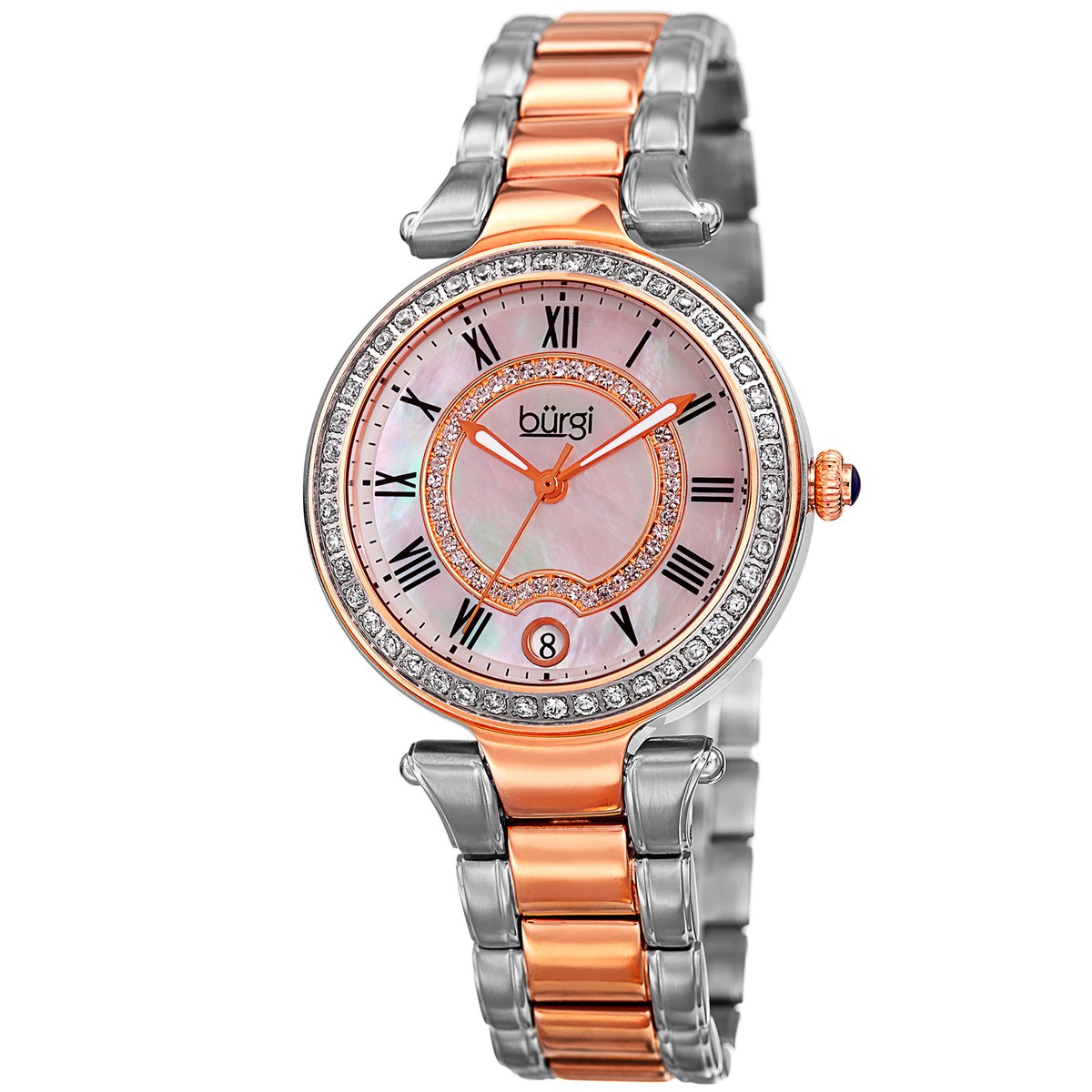 Swarovski Silver and Pink Timepiece/ watch Pink Watches for Men and Women | Swarovski main image 2