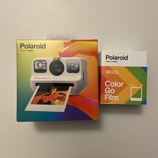 New Polaroid Go Instant Camera Starter Bundle with Film