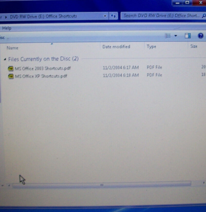 Microsoft Office for PC Keyboard Shortcuts Guide Quick Reference Guide on CD, x - Image 3 of 4