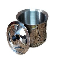 byander 1,5l Wachstopf / Wasserbadkocher / Wachskessel / Schmelztopf mit Deckel