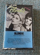 BLONDIE Eat To The Beat CASSETTE TAPE 1979 Chrysalis No Barcode on Front Cover