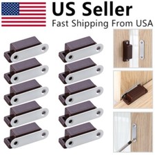 10 PACK Magnetic Cabinet Door Latch/Catch Closures Kitchen Cabinet Cupboard US