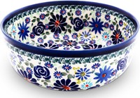 Bunzlauer Keramik 1L SchüSsel Schale Mit Innendekor Ø18,2 Cm H7,0 Cm Dekor DU126
