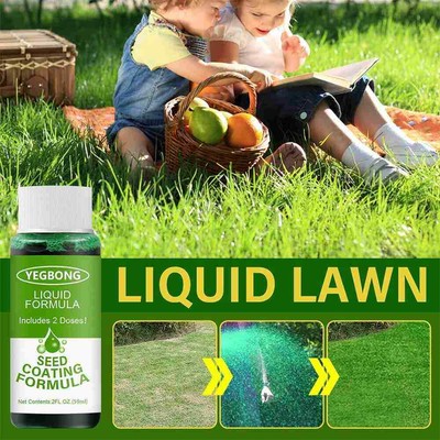 Garden Lawn Liquid Spray Hydro Mousse Household Lawn Shot th Grass Grow K3T2