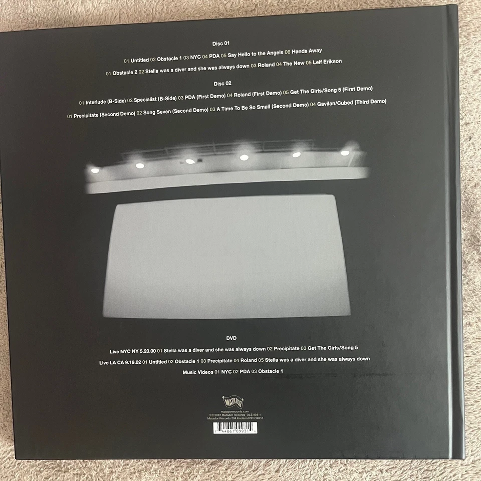 INTERPOL "TURN ON THE BRIGHT LIGHTS" 10th VINYL +DVD BOX SET NEW OPENED / OUVERT - Photo 2/3