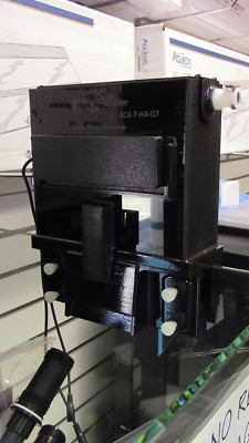 Algae Clean Scrubber Sits On Tank Frame ACS-7-H4-G7 with NEW Algae Flex Screen.