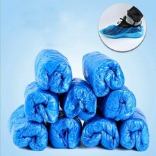 2000 x Disposable Plastic Overshoes Shoe Protectors Boot Covers Keep Floor Clean