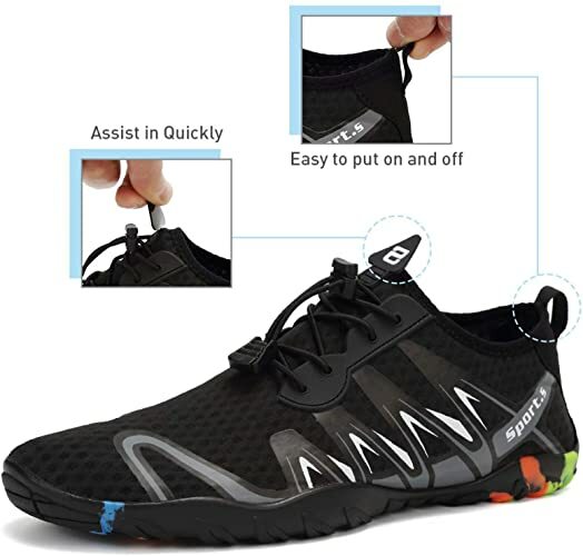 Mabove Water Shoes Quick Dry Barefoot Sports Swimming Pool Beach