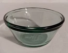 Anchor Hocking Single Vintage Custard Prep Cup 6 oz #1034 VERY Light Green Glass