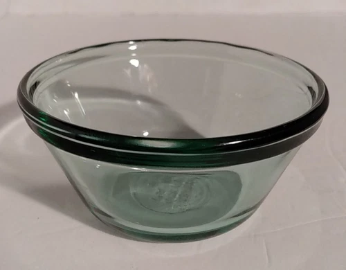 Anchor Hocking Single Vintage Custard Prep Cup 6 oz #1034 VERY Light Green Glass