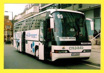 Polnische Kutsche Foto ~ PKS Kielce 95 - TK60582 - 1999 Neoplan N316SHD - ''Sindbad''