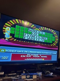 Wheel of Fortune Family Edition Nintendo NES With Booklet Tested
